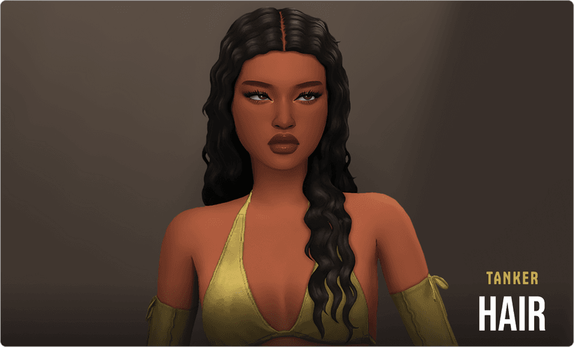 Галерея мода Сет Tanker Outfit & Hair #2